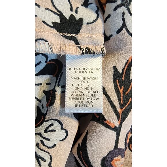 Loft Sleeveless Floral boho Top Size XS career woman - Picture 4 of 5